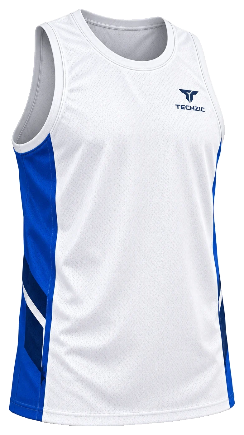 TECHZIC Side-Insert Crew Basketball Jersey - Basketball Jerseys by TECHZIC