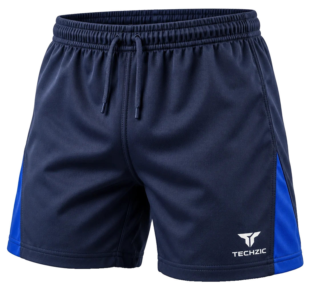 TECHZIC 5-Inch Custom Rugby Shorts - Rugby Shorts by TECHZIC