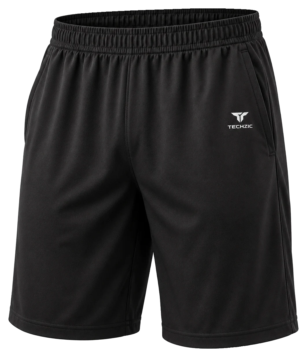 TECHZIC 9-inch Pocket Performance Shorts - Training Shorts by TECHZIC