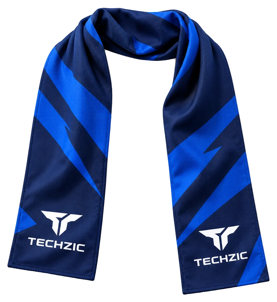 TECHZIC Double-Layer Sublimated Team Scarf - Team Accessories by TECHZIC