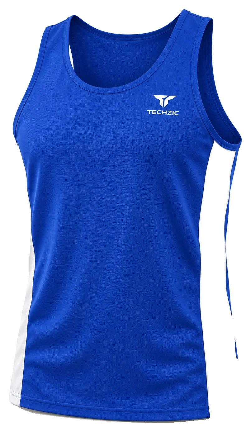 TECHZIC Side-Panel Track Singlet - Track Singlets by TECHZIC