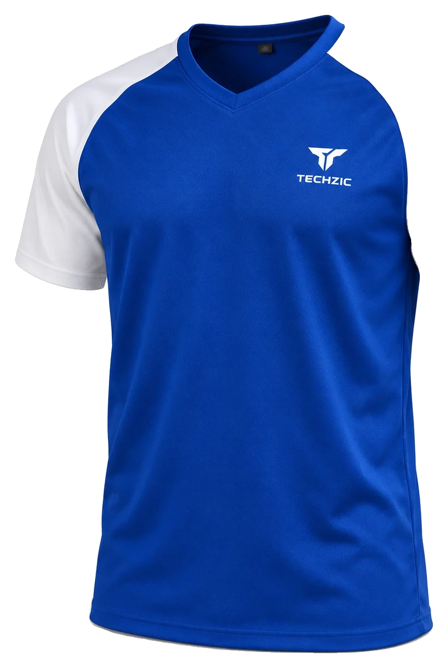 TECHZIC Contrast Raglan Performance Tee - T-Shirts by TECHZIC