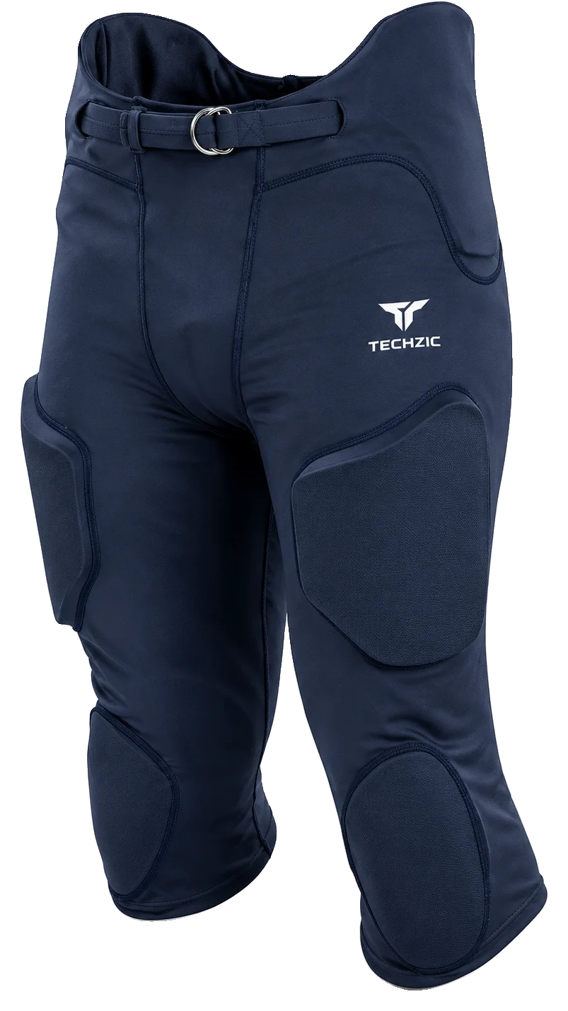 TECHZIC High-Waist Padded Football Pants - American Football Pants by TECHZIC