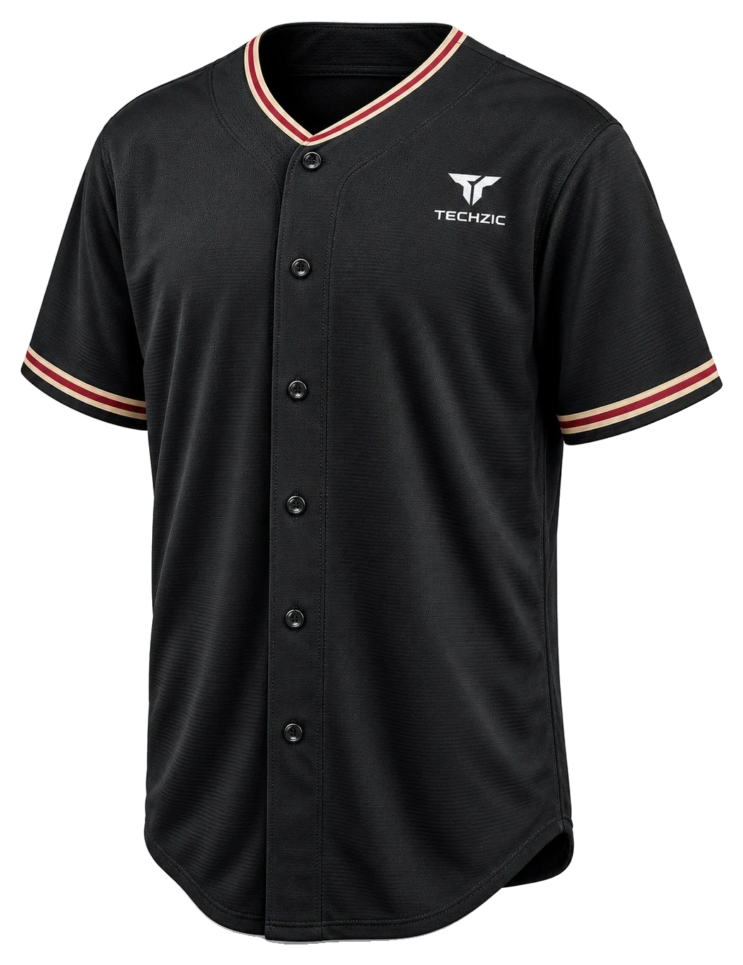 TECHZIC Baseball Jersey - Design W004 - Baseball Jerseys by TECHZIC