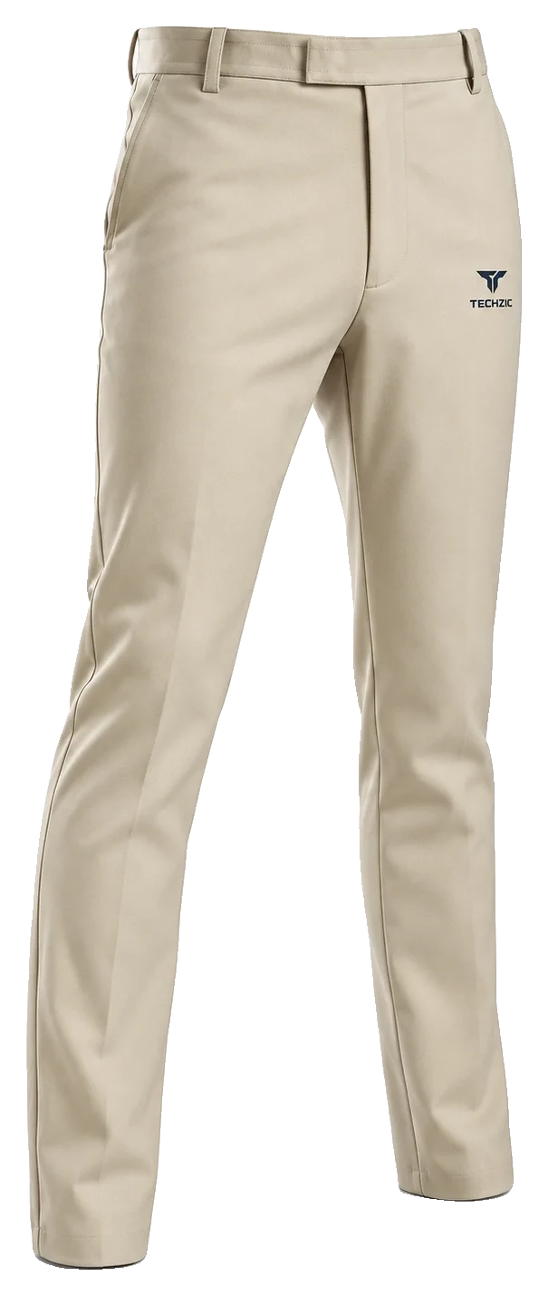 TECHZIC Golf Pants - Design W013 - Golf Trousers by TECHZIC