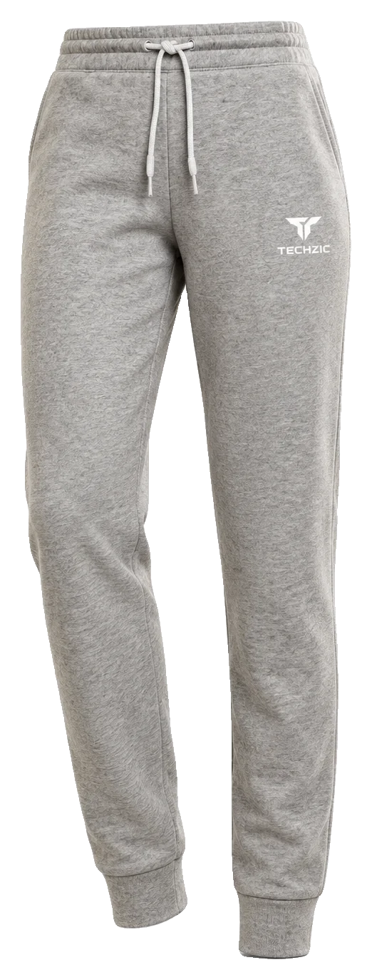 TECHZIC Women's Heather Cuff Joggers - Joggers by TECHZIC
