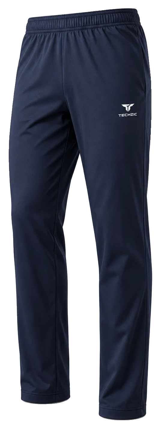 TECHZIC Men's Straight-Hem Training Pants - Training Pants by TECHZIC