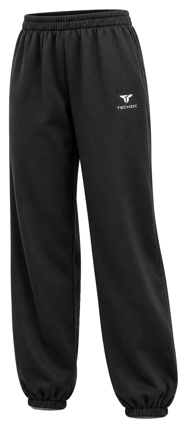 TECHZIC Women's Relaxed Gathered-Hem Pants - Training Pants by TECHZIC