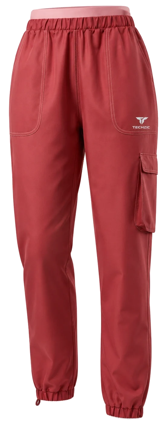 TECHZIC Women's Cargo Joggers - Training Pants by TECHZIC