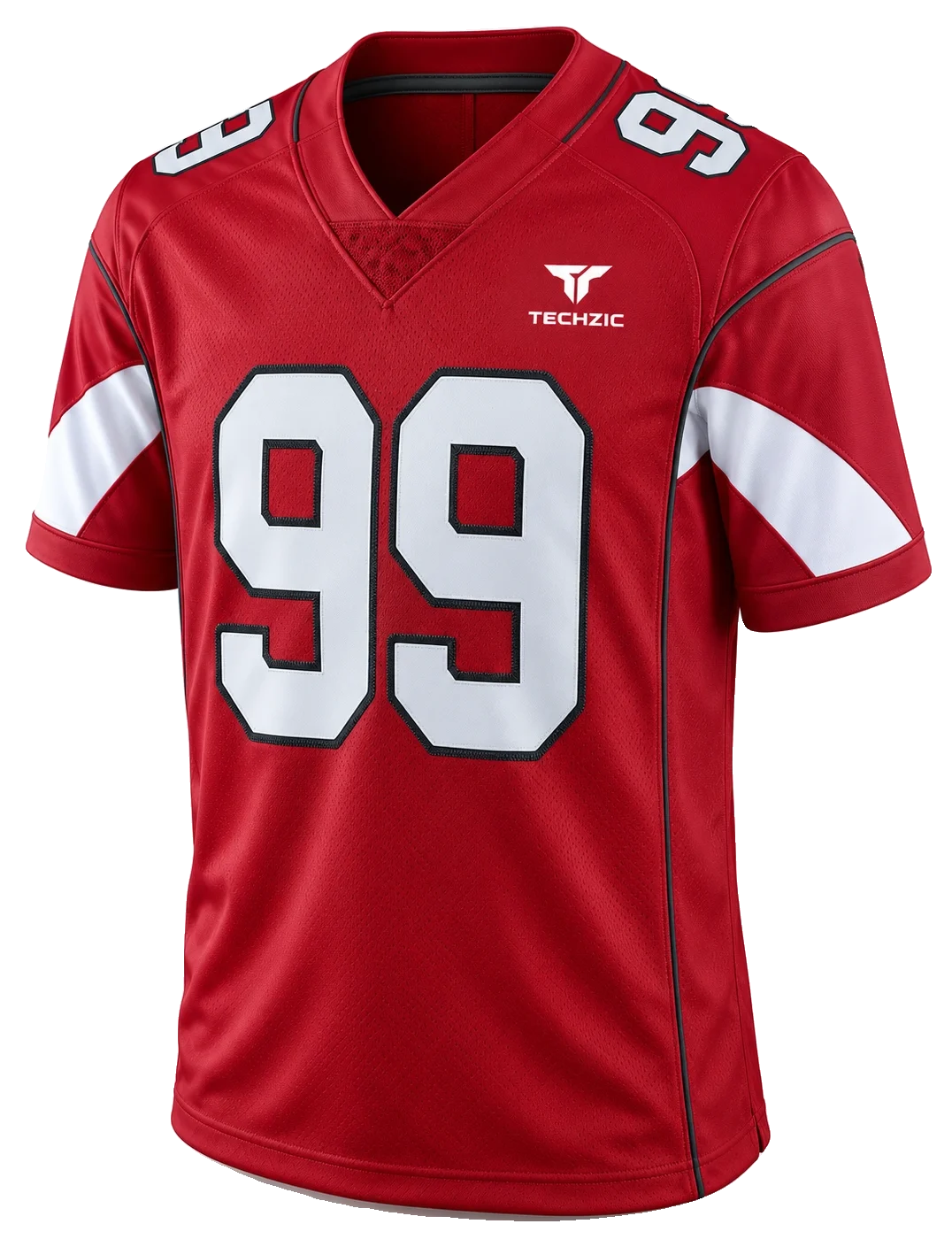 TECHZIC Angular-Sleeve Football Jersey - American Football Jerseys by TECHZIC