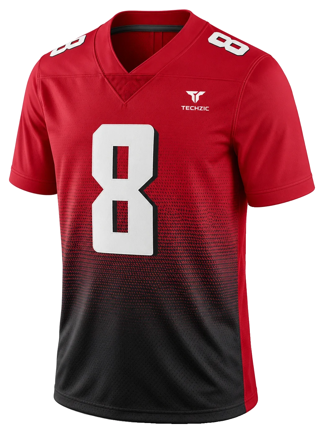 TECHZIC Fade-Hem Football Jersey - American Football Jerseys by TECHZIC