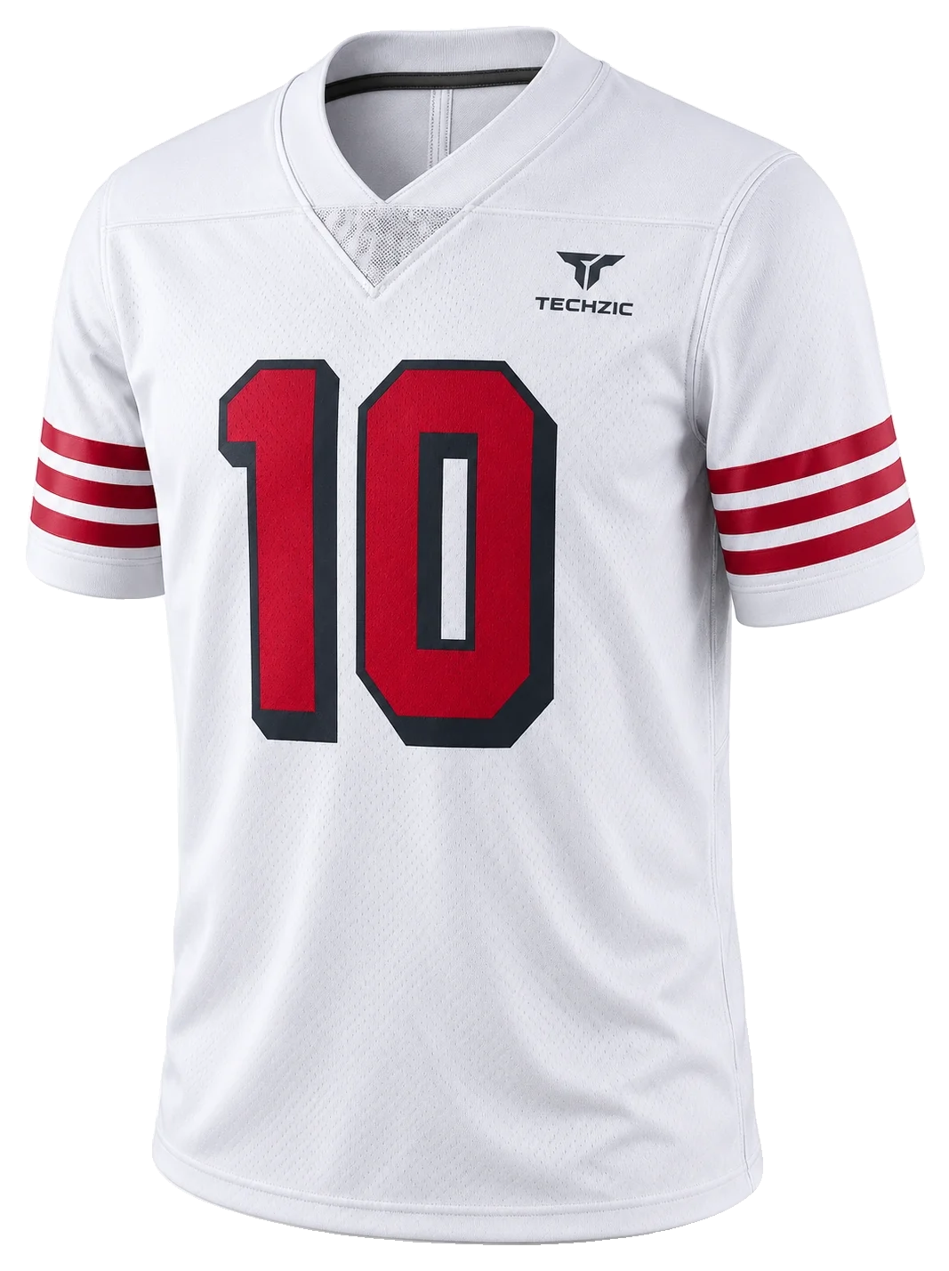 TECHZIC Triple-Stripe Football Jersey - American Football Jerseys by TECHZIC